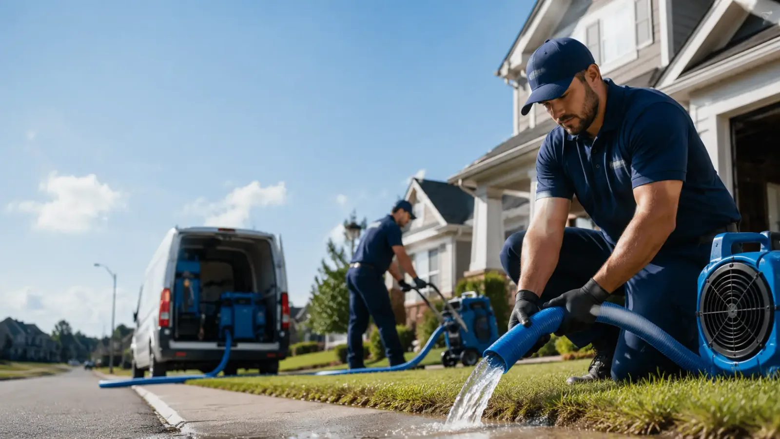 Flood Damage Restoration in Quail, TX